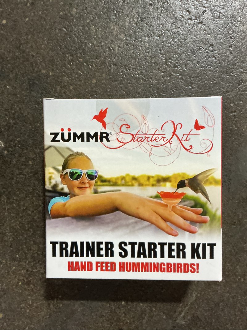 Condition photo showing New/Like New for (Bidding on 15) ZUMMR Hummingbird Ring Feeder Starter Kit