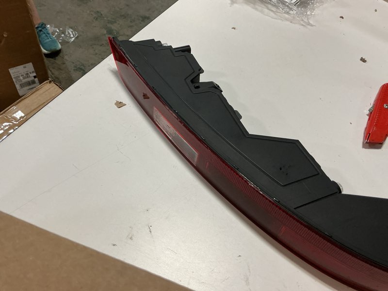 Condition photo showing Good Condition for similar clidr rear bumper light compatible with 2018 2019 2020 2021 audi q5 us version rear bumper reflector lower tail light replaces 80a945070a right passenger side for 2018-2021 right passenger side