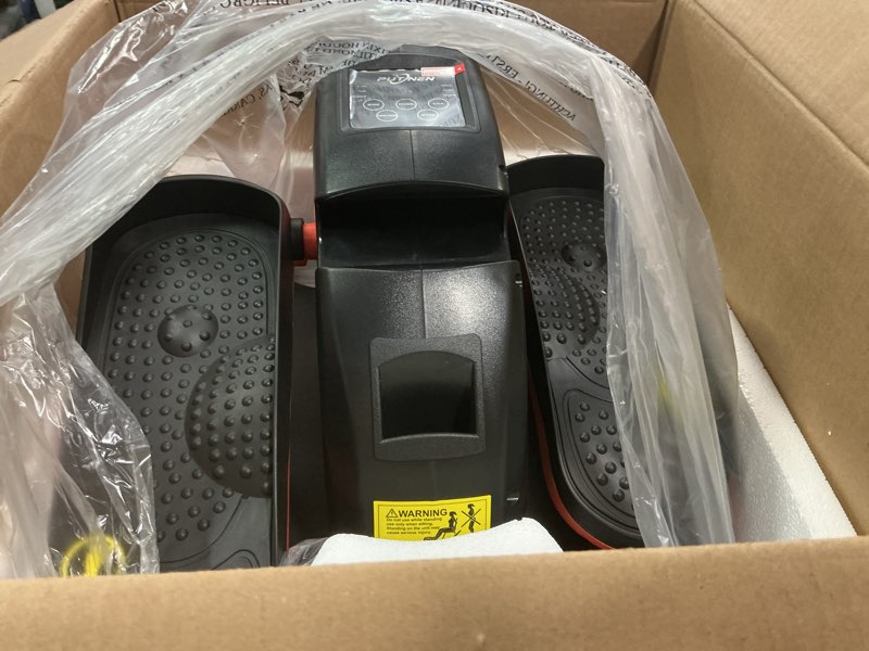 Condition photo showing Good Condition for Under Desk Elliptical Machine, Electric Elliptical Leg Exerciser for Seniors with 12 Adjustable, Portable Quiet Elliptical Exercise Machine, Seated Pedal Exerciser with Remote Control