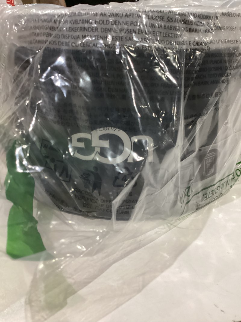 Condition photo showing New/Like New for UGG womens Water Resistant Sheepskin Earmuffs With Embroidered Logo One Size Sand