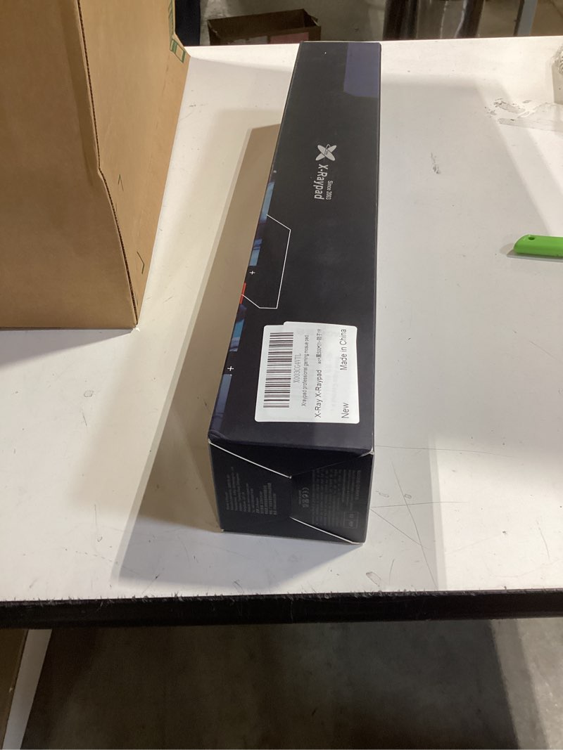 Condition photo showing New/Like New for x-raypad aqua control plus ac+ gaming mouse pad, ultra-high precision mouse pad with perfect speed and control capability, consistent x and y glide, designed for fps players with low dpi requirements 500*500*3mm white