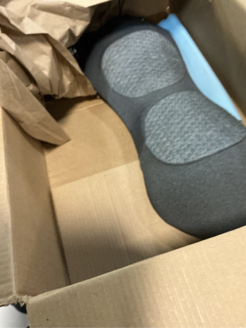Condition photo showing As Is for smoothspine triple fusion back massager - the official smooth spine massager with heat - design to support lower back comfort, relaxation device for home use (triple fusion back massager)