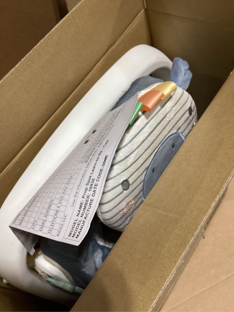 Condition photo showing Good Condition for Ingenuity Prop Spot Learn-to-Sit Floor Seat for Baby, Removable Tray, 2 Linkable Toys, Tummy Time Mat, Unisex, for Ages 4-12 Months - Casi