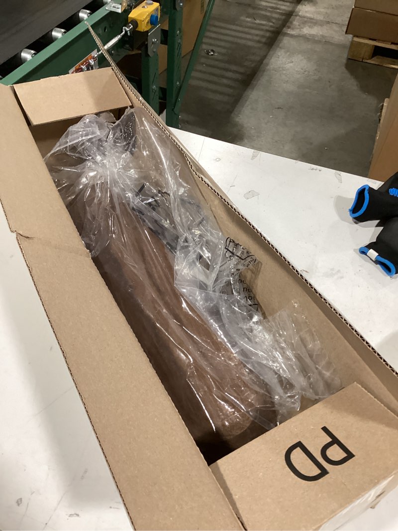 Condition photo showing As Is for Large Wooden Dough Bowl Decorative Wooden Bowl Rustic Long Dough Bowls Decor for Farmhouse Home Dining Table Centerpiece Living Room Kitchen Decorations(20 x 6 Inch,Brown) Brown 20 x 6 Inch