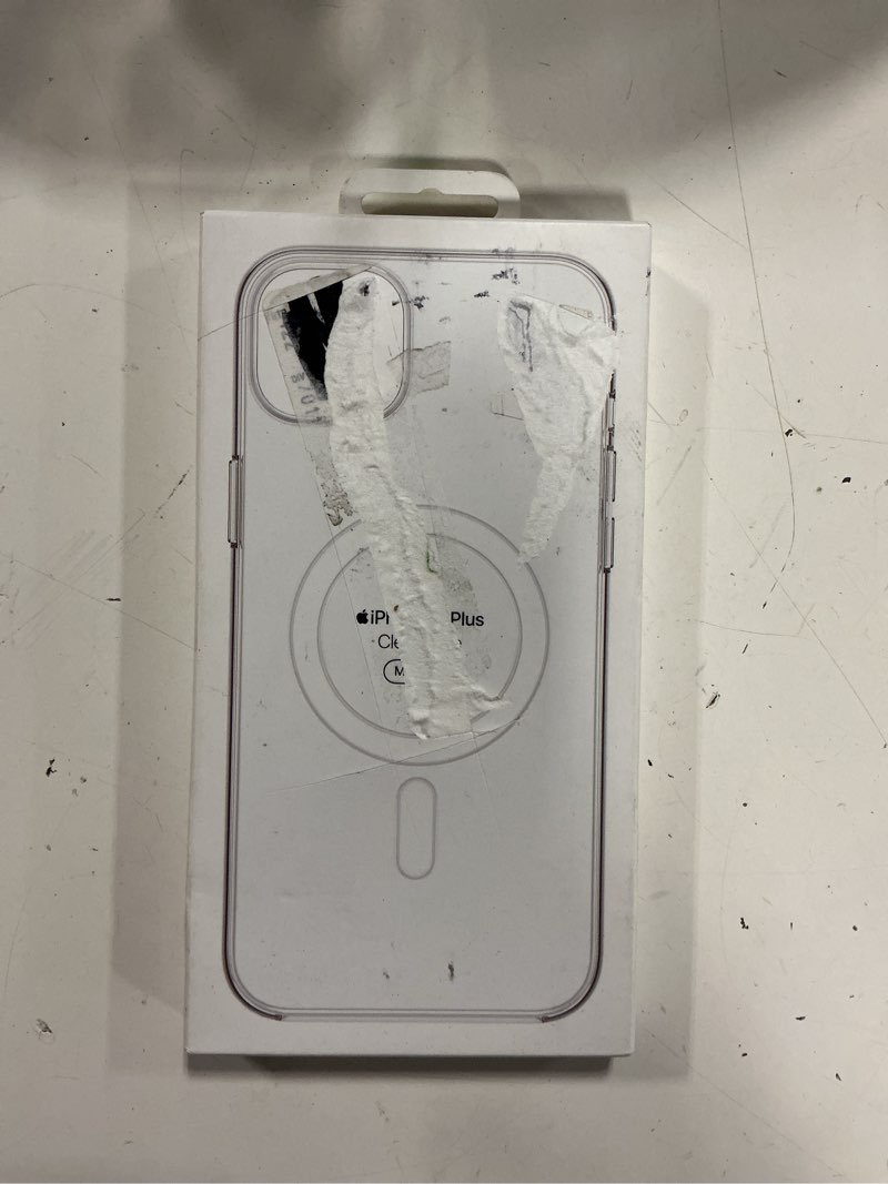 Condition photo showing New/Like New for apple iphone 14 plus clear case with magsafe