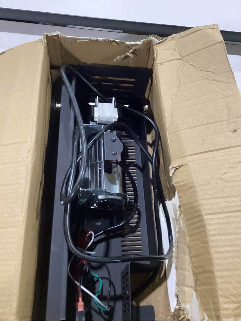 Condition photo showing As Is for similar to ***not tested ***comfort glow heat circulating blower for wood stove, whisper quiet 100 cfm, 2-year warranty