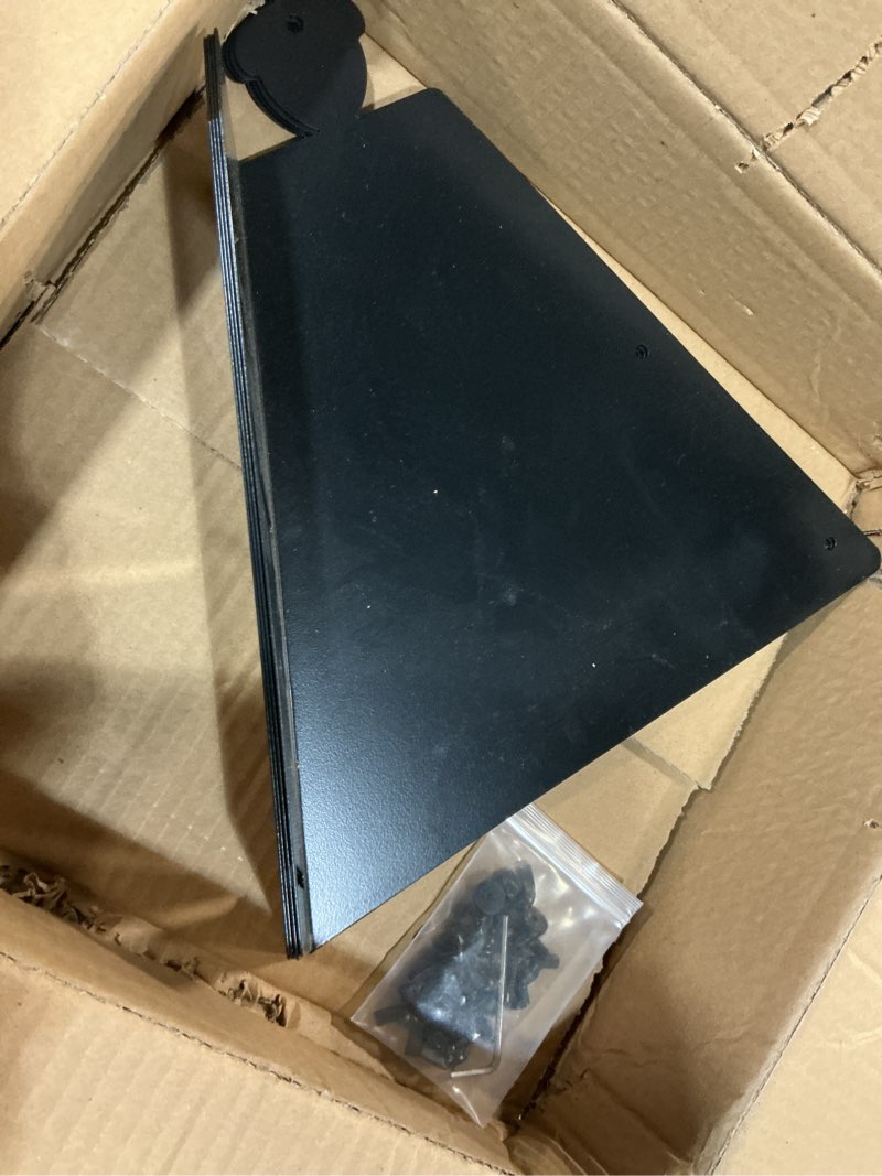 Condition photo showing Good Condition for reliy metal squirrel baffle for 4x4 post, 18 inch baffle for bird feeder, outside wooden pole mount squirrel guards for bird feeders to deter squirrels,raccoons (2.5-4)