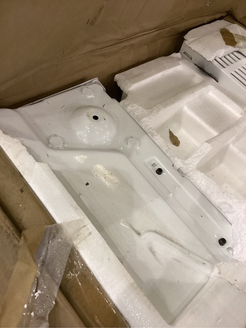 Condition photo showing As Is for Window Air Conditioner, 8,000 BTU Cools 350 Sq Ft, Wi-Fi Enabled Smart AC with Remote & App Control, Easy Install Kit, Energy Efficient Cooling for Medium Rooms, White White-Wi-Fi 8,000 BTU