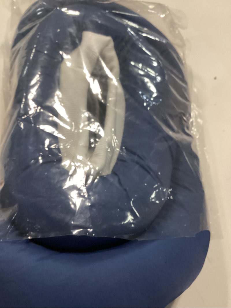 Condition photo showing Good Condition for idomik dog recovery collar, waterproof soft dog cone after surgery, comfy protective elizabethan collar alternative for dogs cats, adjustable pet neck donut cone anti-licking biting wounds,navy,l l navy blue