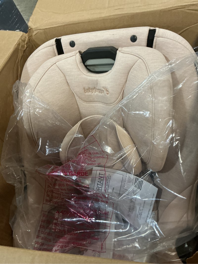 Condition photo showing New/Like New for baby jogger city turn rotating convertible car seat, dune, 180-degree turn, lightweight coolmax fabric, newborn to toddler
