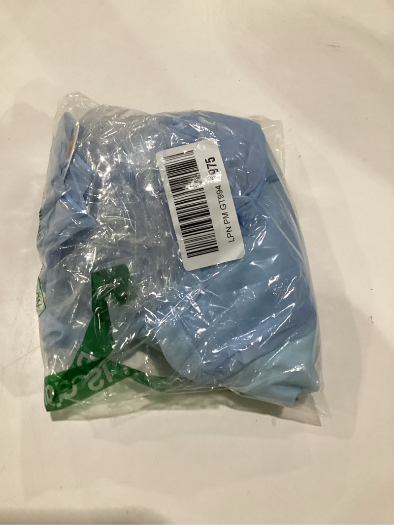 Condition photo showing As Is for blue leotard with skirt, size unknown 