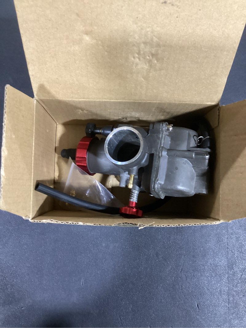 Condition photo showing As Is for Anxingo 28mm Motorcycle Carburetor Replacement for Kawasaki, for Yamaha, for Suzuki, for Honda150CC-250CC CG GY6 Engine