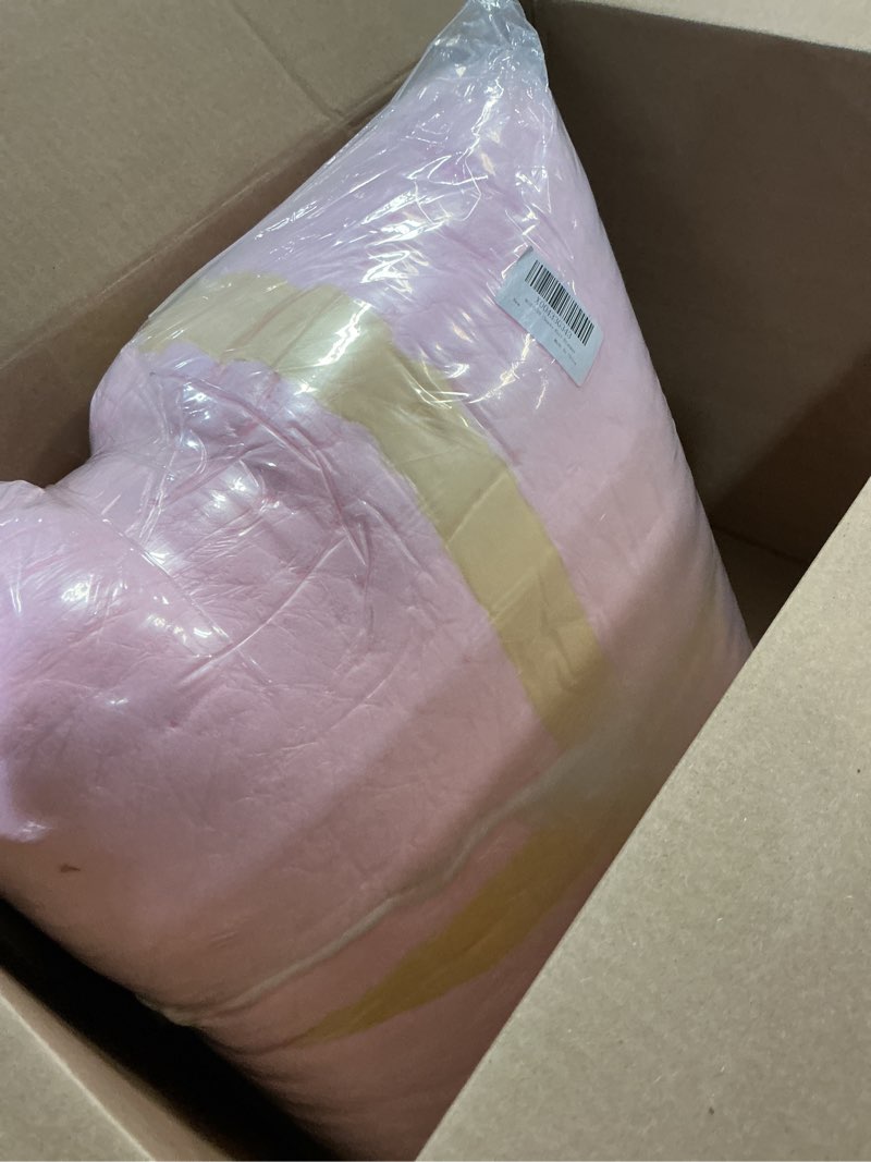 Condition photo showing Good Condition for pink chunky knit throw blanket, soft pink throw blanket hand knit throw blankets for couch knitted throw yarn thick boho chunky throws for bed sofa cable knit blankets for women 50x60''