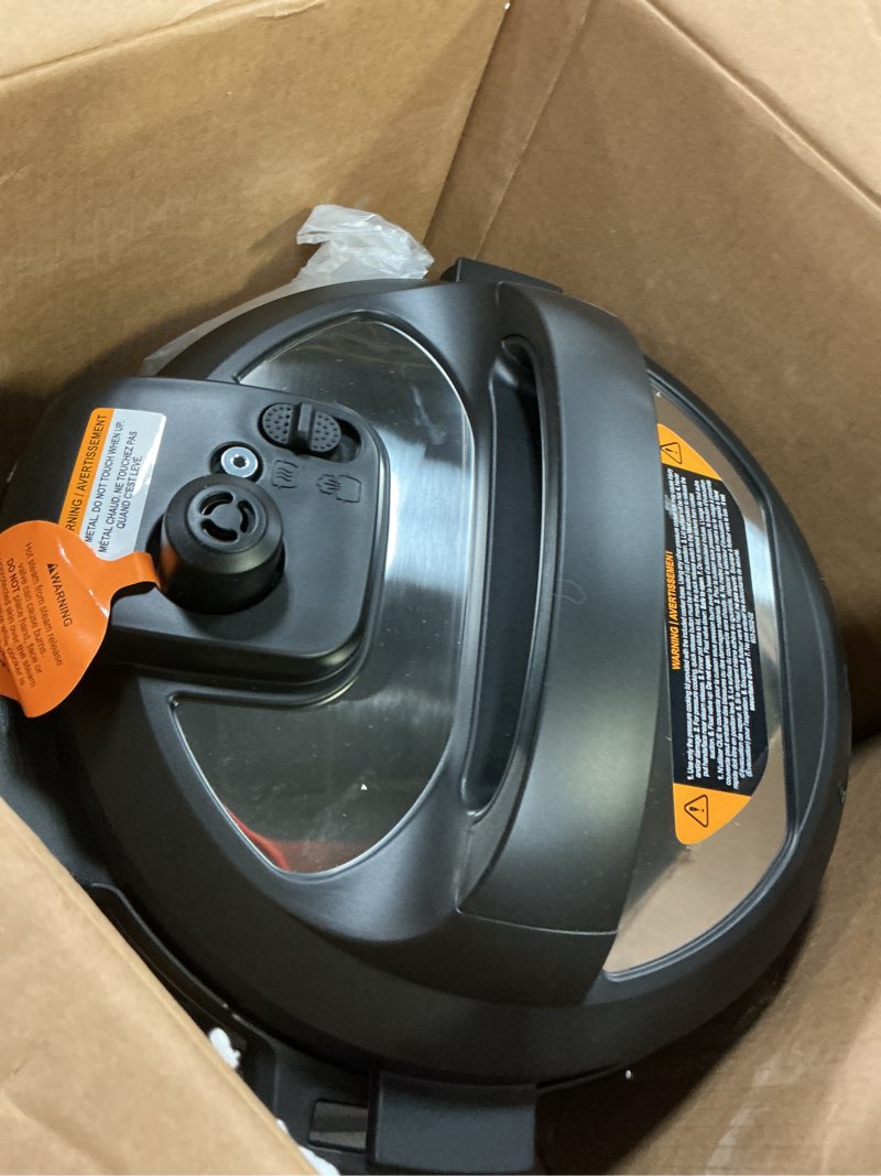 Condition photo showing Good Condition for Instant Pot Duo 7-in-1 Electric Pressure Cooker, Slow Cooker, Rice, Steamer, Sauté, Yogurt Maker, Warmer & Sterilizer, Includes App With Over 800 Recipes, Stainless Steel, 6 Quart 6 Quarts
