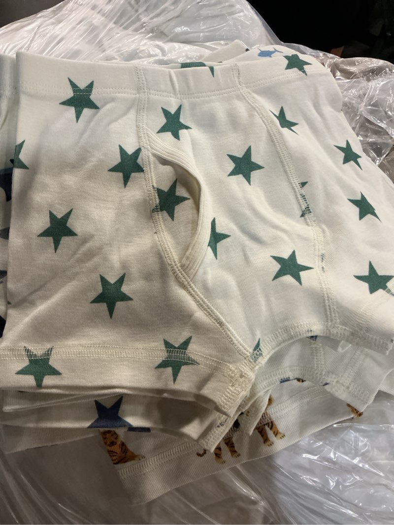 Condition photo showing Good Condition for boys 100% organic cotton boxer brief 7-pack, 3t, boy multi pack