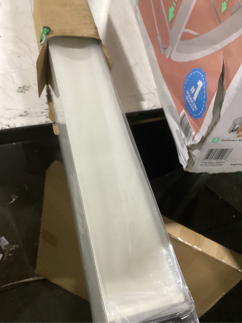 Condition photo showing As Is for aosky blackout roller shades cordless blinds for windows, free-stop shades with valance, thermal insulated fabric, uv protection, blinds for home and office (69" w x 72" h, linen beige linen beige 69"w x 72"h