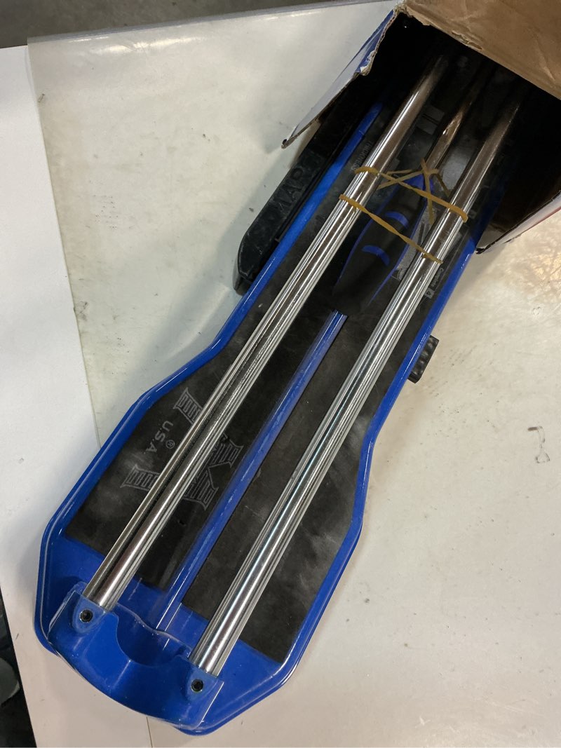 Condition photo showing As Is for Marshalltown 24-in Ceramic Tile Cutter Kit