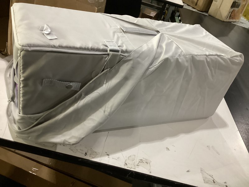 Condition photo showing Good Condition for Graco On The Go Zip Pack ‘n Play Playard, Folding Playpen with Bassinet, Portable Crib, Reeves On The Go Zip Reeves