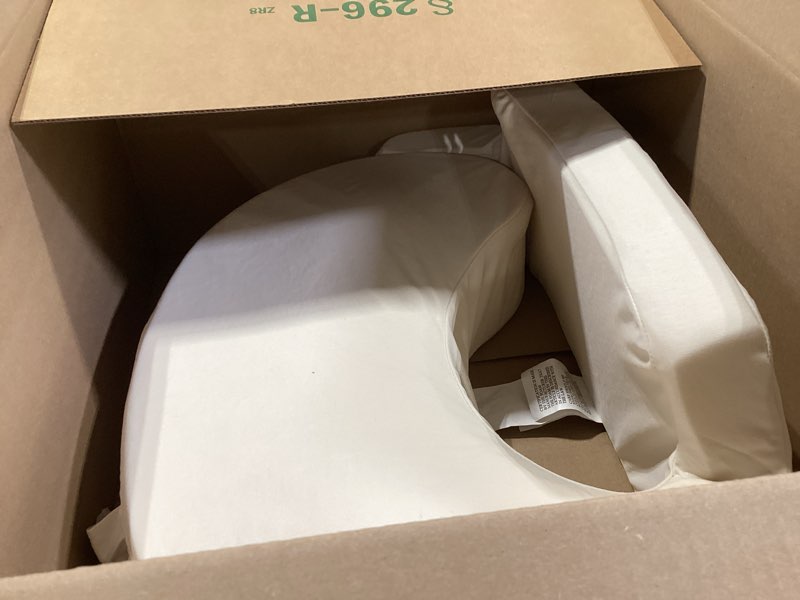 Condition photo showing Good Condition for my brest friend super deluxe nursing pillow - enhanced comfort & ergonomic breastfeeding pillow for ultimate support for mom & baby - adjustable and with handy side pocket,100% organic cotton oat organic oat super deluxe