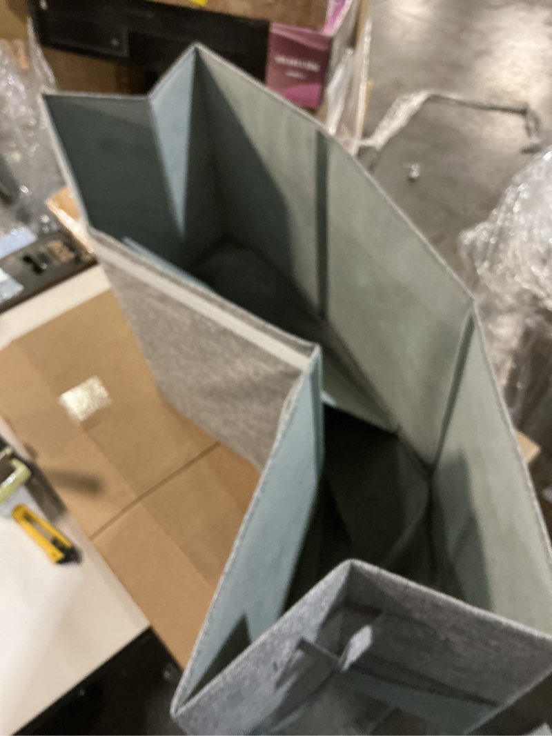 Condition photo showing Good Condition for (Similar)BOOMIBOO Hanging Closet Organize and Shelves?5-Hanging Shelf with 2 Side Pockets?Storage Foldable ?Grey? Grey 1