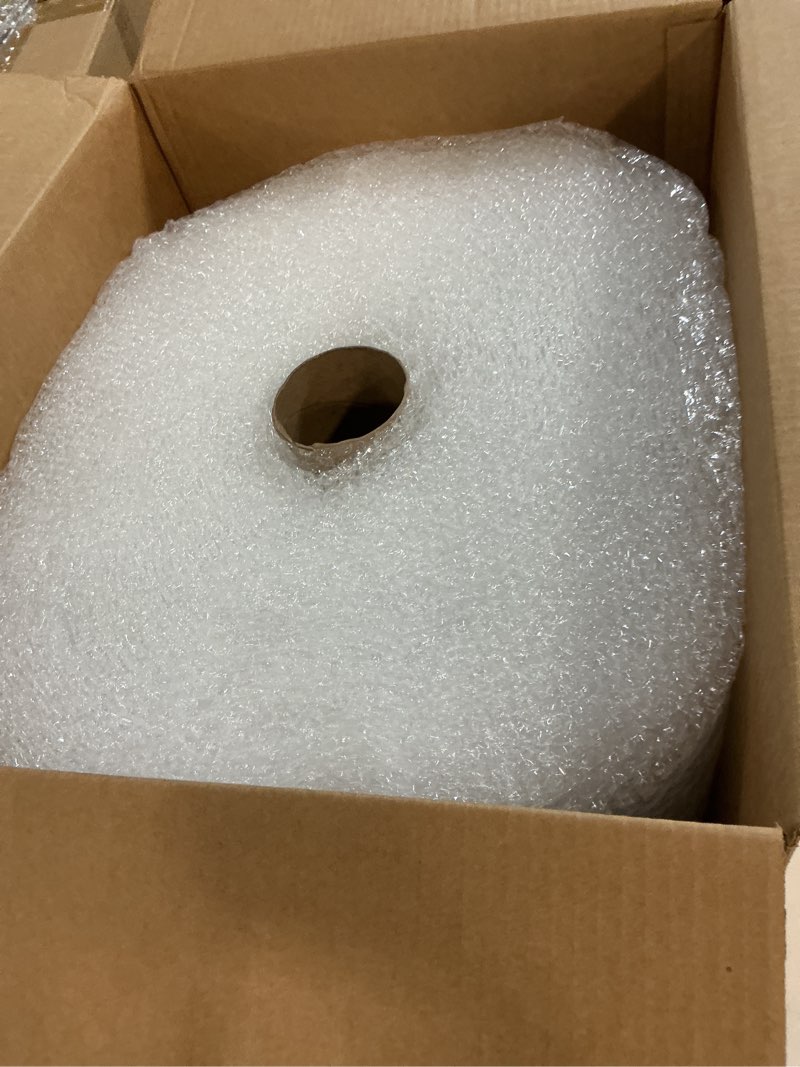 Condition photo showing Good Condition for protective bubble roll wrap - 225ft x 12in clear, 3/16" dense small bubble cushioning for fragile items, dish packing & packaging supplies shipping & storage - perforated every 24in 225x12 | perf 24 | 1 roll