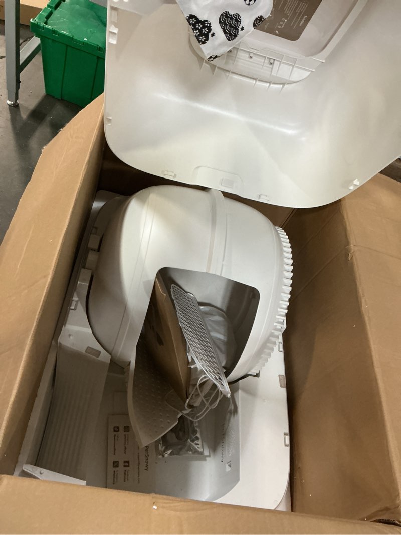 Condition photo showing Good Condition for petsnowy self-cleaning automatic cat litter box with odor control tio2 system, robot litter box with auto-packing, app control, large cats & multiple cats (2026 premium version) cream