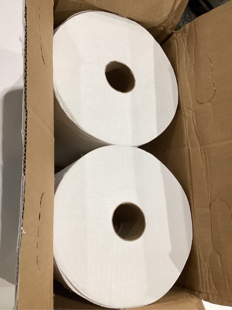 Condition photo showing New/Like New for Tork Jumbo Toilet Paper Roll White T1, Advanced, 2-ply, 6 x 1600 feet, 12021502, 6 Count (Pack of 1) 6 roll (Pack of 1)