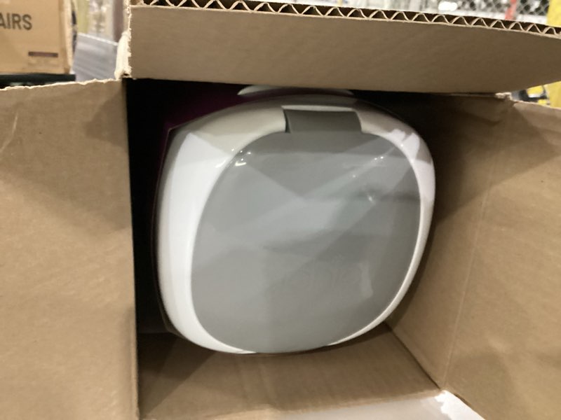 Condition photo showing New/Like New for litter genie style pail cat litter box waste disposal system for odor control includes 1 square refill bag white