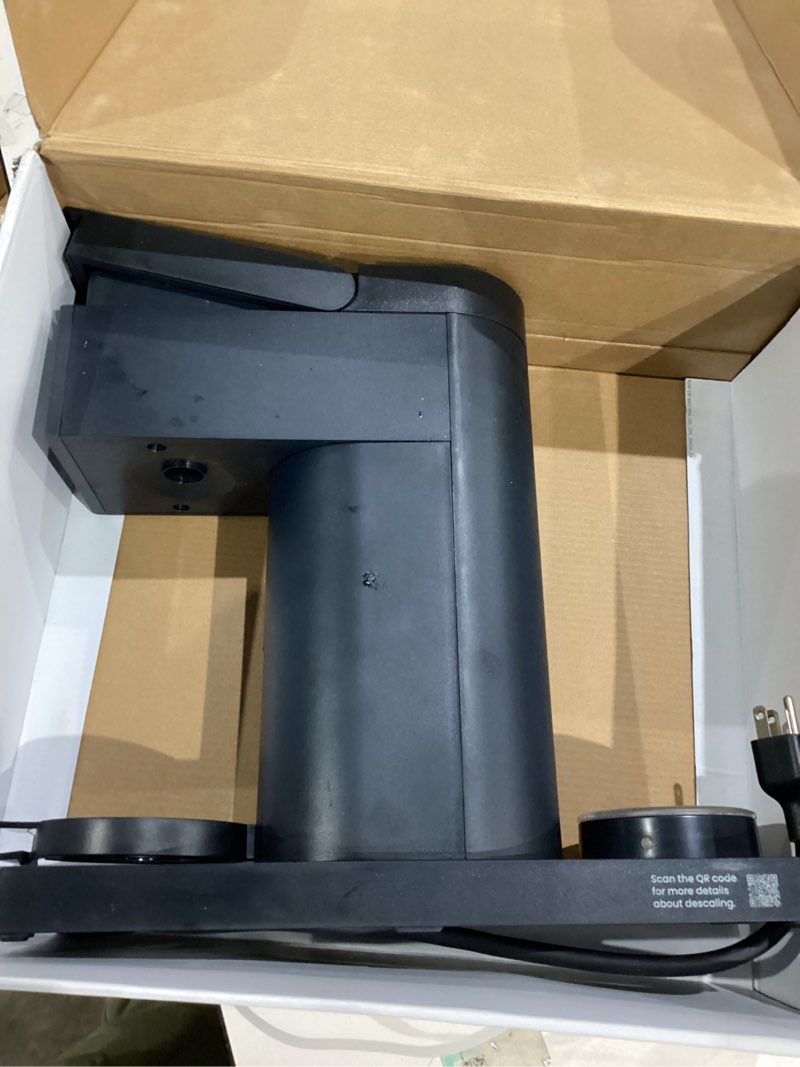 Condition photo showing As Is for Chefman Caffeinator Single Serve Coffee Maker, Brew Kcups & Grounds, Drip Coffee Machine with Brew Strength Settings, Iced Coffee Function, 48 oz. Removable Water Reservoir Midnight