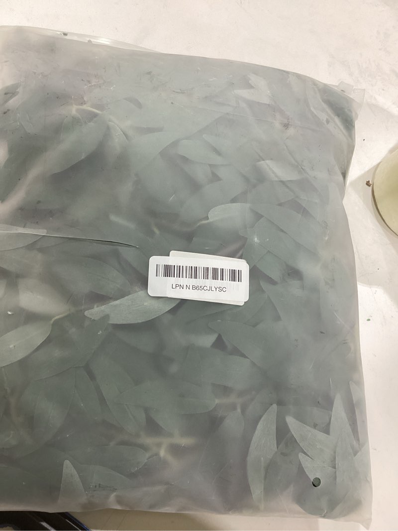 Condition photo showing Good Condition for RECUTMS Artificial Willow Leaves Vine Twigs 2Pcs 5.7Ft Fake Hanging Ivy Plants Silk Green Leaf Rattan Garland Greenery Decor for Indoor Outdoor Home Wedding Arch Jungle Beach Birthday Party Garden Willow Vines Green 2pcs