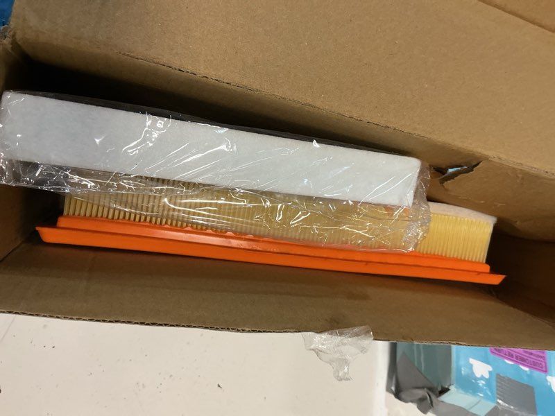 Condition photo showing As Is for engine air filter&cabin air filter combo fits ford explorer 2011-2019,police interceptor sedan/utility 2013-2019-cf11176&ca10242 11-19 explorer
