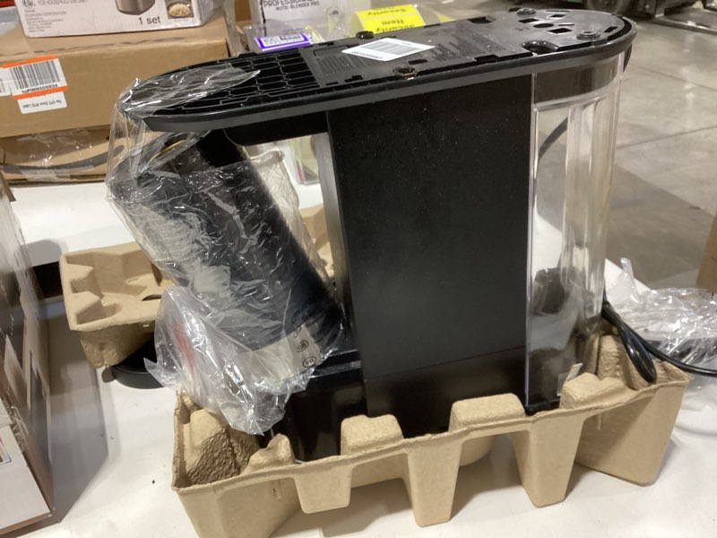 Condition photo showing Good Condition for keurig k-café barista bar single serve coffee maker and frother, with 3 brew sizes, hot and cold coffee capabilities, 2oz coffee shot button, black