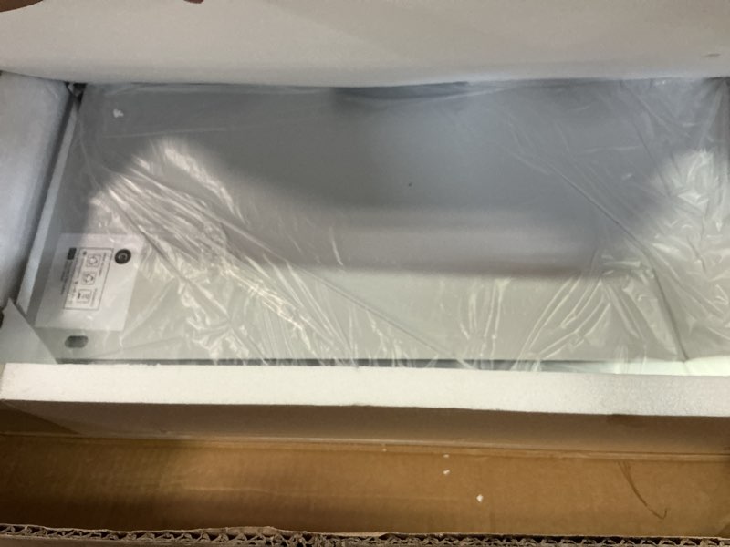 Condition photo showing Good Condition for tokeshimi 30x26 medicine cabinet mirror with storage tempered aluminum recessed or wall mounted cabinet white with stepless adjustable metal shelves for bathroom vanity modern farmhouse white 30x26 in