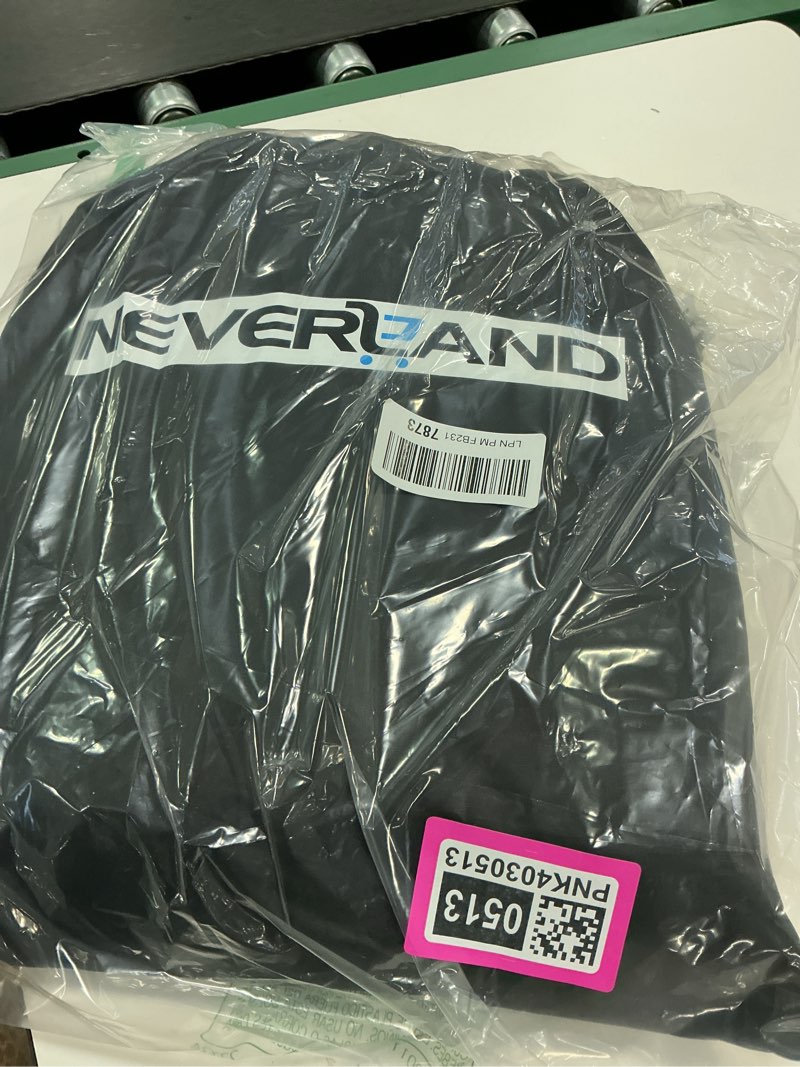 Condition photo showing New/Like New for NEVERLAND UTV Cover Heavy Duty Ranger Cover Waterproof 4-6 Seater Side by Side Covers 4 Door All Weather Storage with Reflective Strip Compatible with Polaris RZR General Can-Am Yamaha SxS L: 154"Lx 67"Wx 76"H (Double row seats?
