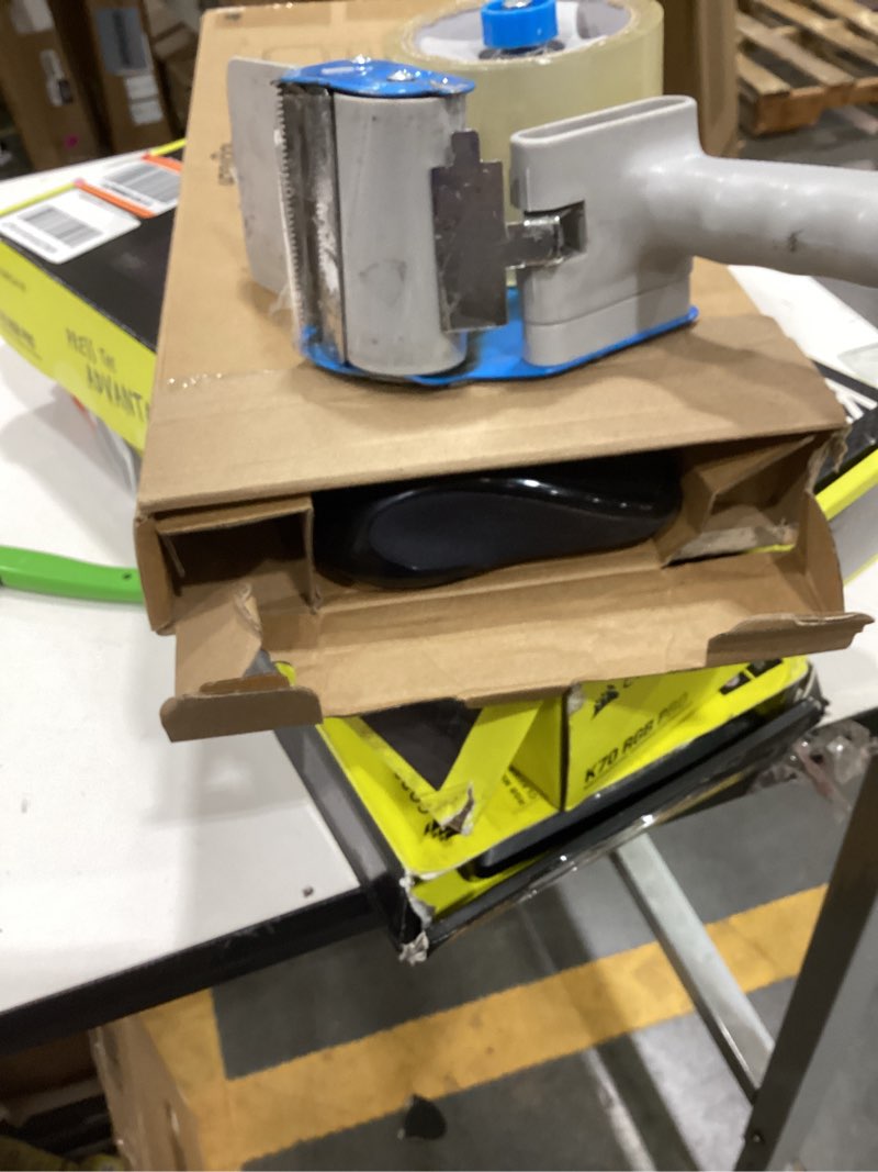 Condition photo showing As Is for Logitech Wave Keys MK670 Combo, Wireless Ergonomic Keyboard with Signature M550 L Wireless Mouse, Comfortable Natural Typing, Bluetooth, Logi Bolt, for Multi-OS, Windows/Mac - Graphite Graphite Combo