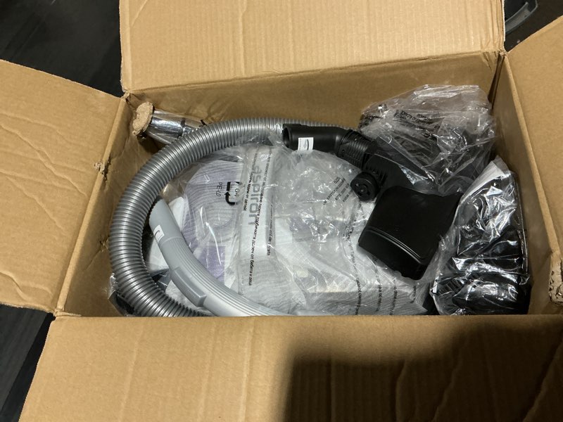 Condition photo showing Good Condition for aspiron canister vacuum cleaner, 40kpa bagless vacuum cleaners, 4qt large dust cup, double hepa filter, retractable cord, 1600w lightweight vacuum cleaner with 5 tools for hard floors, violet