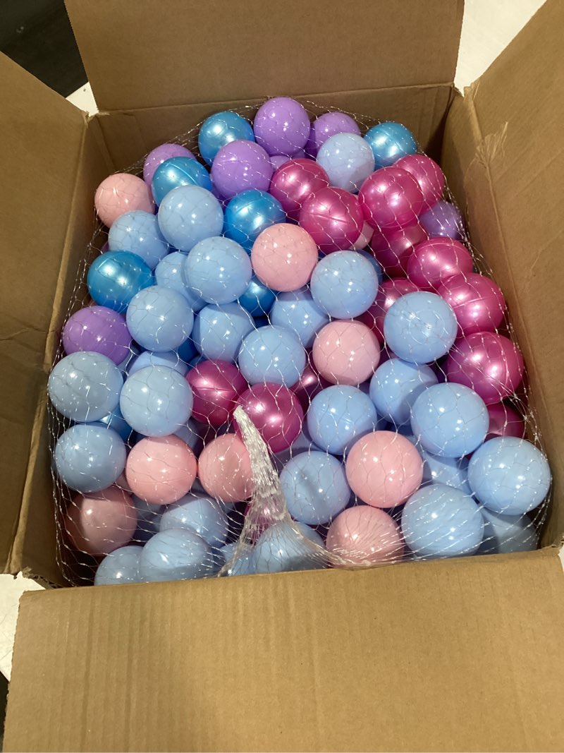 Condition photo showing Good Condition for starbolo ball pit balls for toddlers phthalate free bpa free non-toxic crush proof play balls for toddlers kids pool playhouse pack of 100 200 500 pearl 5 colors 200 balls