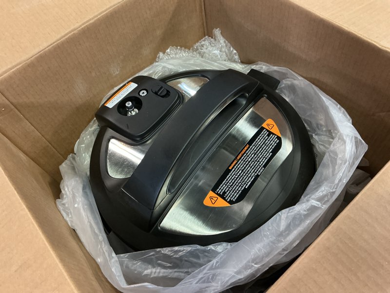 Condition photo showing Good Condition for instant pot duo 7-in-1 electric pressure cooker, slow cooker, rice cooker, steamer, sauté, yogurt maker, warmer & sterilizer, includes app with over 800 recipes, stainless steel, 8 quart 8 quarts