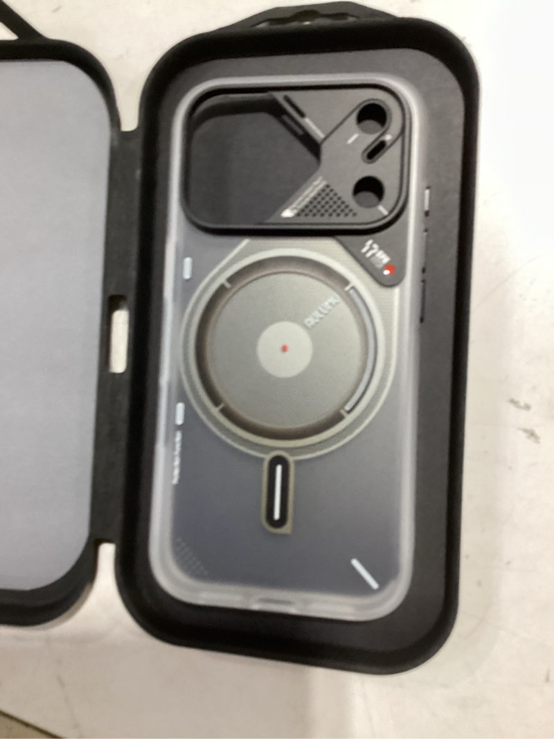 Condition photo showing Good Condition for aulumu a17 iphone 17 pro magnetic thermal case | coolhyper | with camera control | imd technology | compatible with magsafe | touch translucent white iphone 17 pro translucent white
