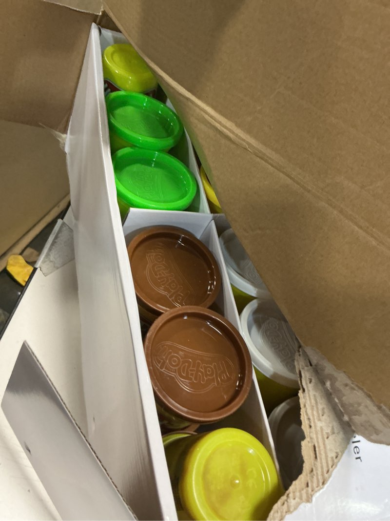 Condition photo showing Good Condition for Play-Doh Bulk Pack of 48 Cans, 6 Sets of 8 Modeling Compound Colors, 3oz, Back to School Gifts & Prizes for Students & Classroom, Preschool Toys for Kids, Ages 2+ (Amazon Exclusive)