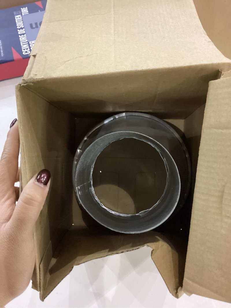 Condition photo showing As Is for PATIKIL 6 Inch to 3 Inch Round Duct Reducer Increaser Connector, Galvanized Steel Adapter Pipe Fitting for Bathroom Kitchen Ventilation Systems, Silver Tone