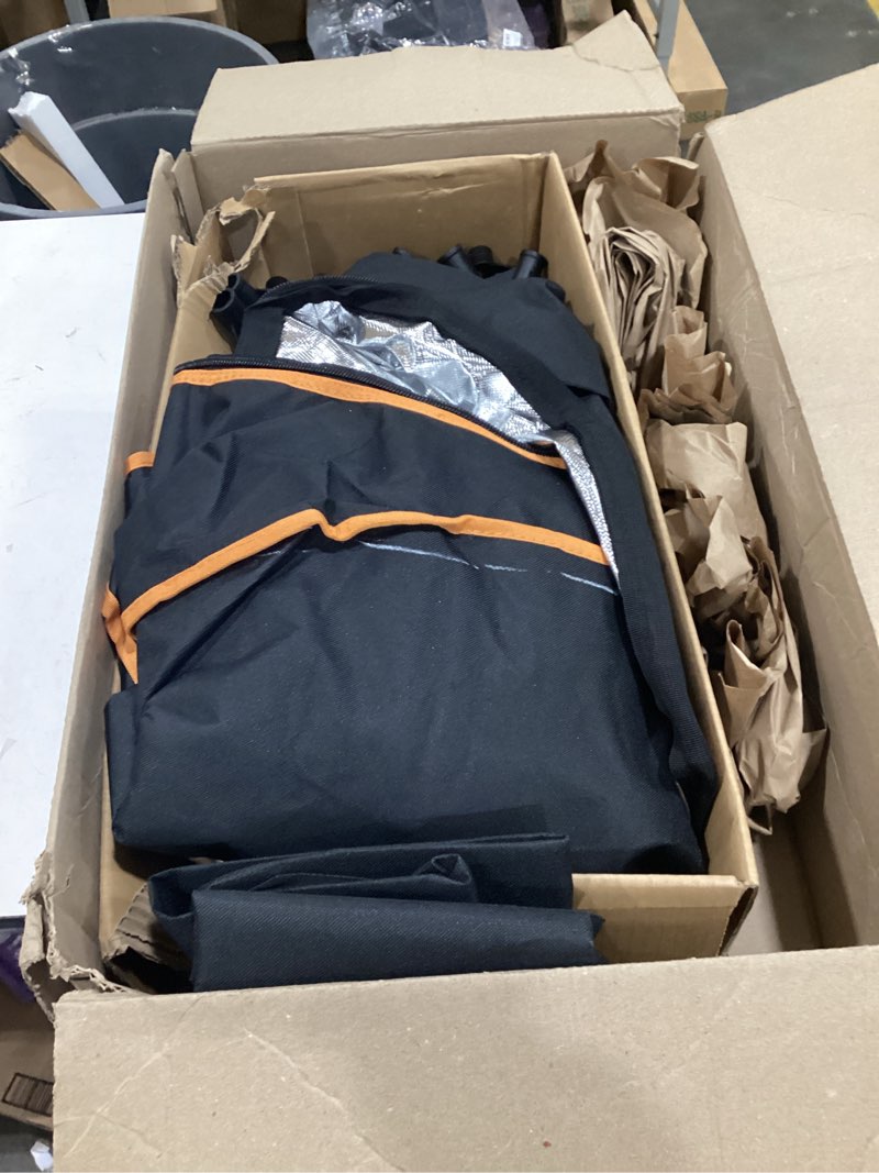 Condition photo showing Good Condition for 2x2 Grow Tent Kit (24"x24"x55") - Heavy-Duty 600D Diamond Mylar Canvas Lining, 98% Reflective, Viewing Window & Removable Floor Tray for Hydroponics Indoor Growing