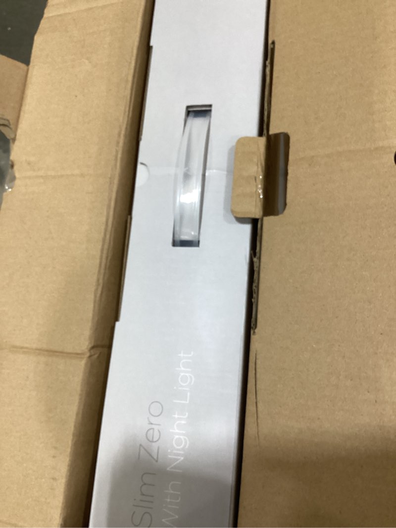 Condition photo showing Good Condition for bio bidet slim zero non electric bidet toilet seat elongated, low profile seat with slow close lid, battery powered night light, dual nozzles, white
