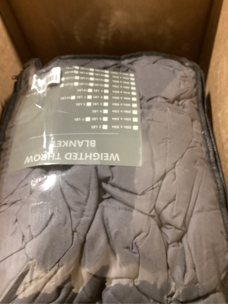 Condition photo showing Good Condition for yescool King Size Weighted Blanket for Adults (30 lbs, 80” x 87”, Grey) Cooling Heavy Blanket for Sleeping Perfect for 290-310 lbs, Breathable Blanket for Adults & Couple All Season, Machine Washable Grey 80X87-30 lbs