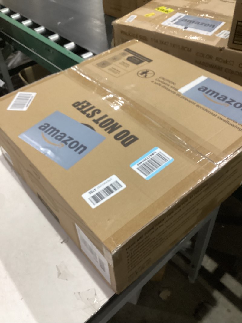 Condition photo showing New/Like New for LEDIARY Retractable Ceiling Fan with Lights and Remote & APP Control, 42 Inch Fandelier Ceiling Fan with Light, 6 Speed Dimmable Reversible Memory, Modern Silent Smart Fan for Bedroom Living Room Satin Nickel