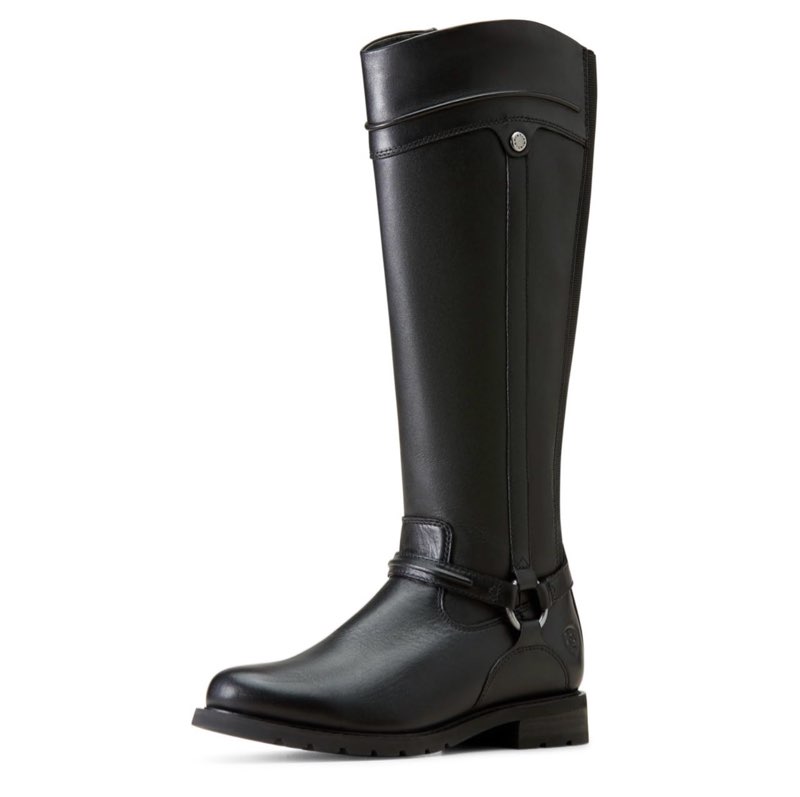 ARIAT Women's Scarlet Waterproof Boot Knee High Black ( Size 5.5)