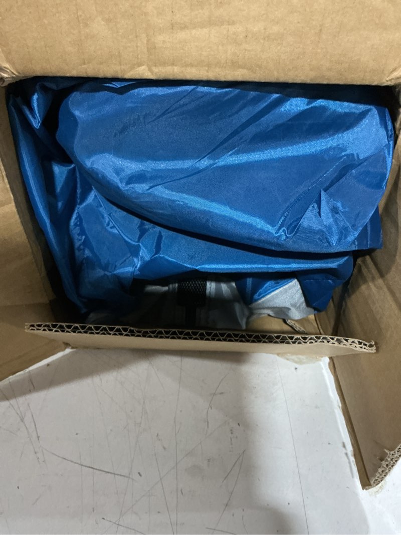 Condition photo showing As Is for olixis camping tent 2/4/6/8 person, waterproof windproof dome tent with rainfly and multi-directional ventilation, quick instant tents setup for family outdoor, backpacking, hiking blue 6 person