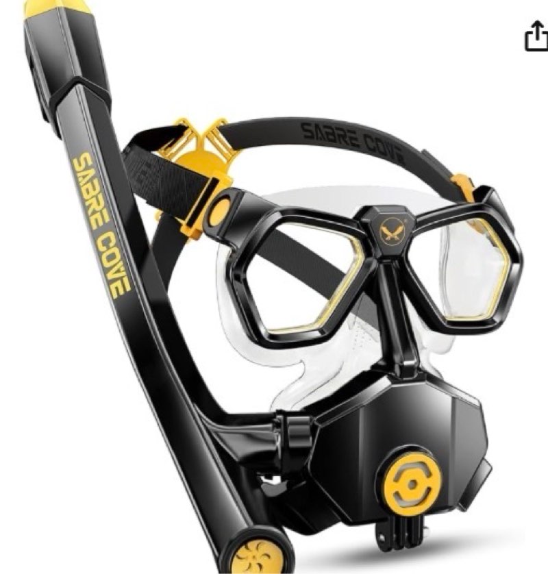 full face snorkel mask for adults teen, snorkel mask with ear equalization, quick release anti-leak 