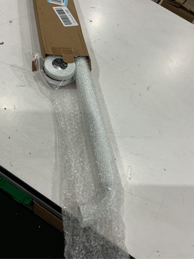 Condition photo showing Good Condition for 32 inch anti slip shower grab bar oil rubbed white 1.25" diameter, munzong bathroom grab bar, knurled bathroom balance bar,safety hand rail support handicap elderly senior assist bath handle 32 inch white