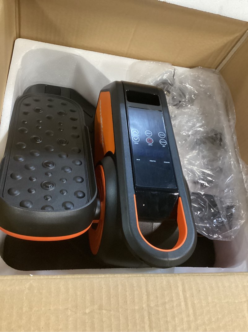 Under Desk Elliptical Machine, Quiet & Portable Electric Machine Seated Pedal Exerciser with Remote 